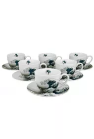 Duo Sp. z o.o. Zestaw filianek Hokusai The Great Wave 6 x 250 ml 6 szt.