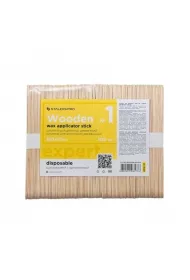 Staleks Pro drewniana szpatuka do depilacji 150x17mm 100 szt.