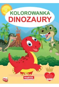 Kolorowanka. Dinozaury