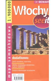 W�ochy seeit - mapa samochodowa 1:900tys. demart
