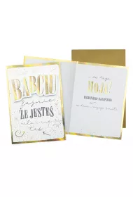 Kukartka Karnet DK-1096 DBD Babcia