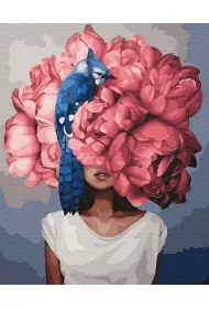 Twoje Hobby Malowanie po numerach. Piwonie. Amy Judd 40 x 50 cm