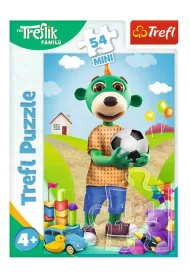 Puzzle mini 54 el. Wesoy wiat Treflikw 2