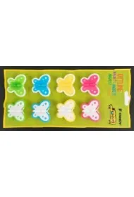 Fandy Magnesy Outline motyle 8 szt.