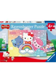 Puzzle dla dzieci 2x24 el. Hello Kitty Ravensburger