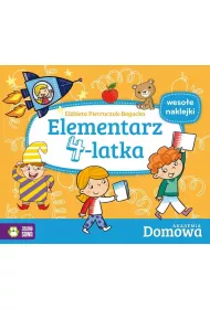 Elementarz 4-latka akademia domowa + naklejki