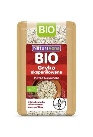 NaturaVena Gryka ekspandowana bezglutenowa 80 g Bio