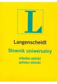 Langenscheidt S�ownik uniwersalny w�os-pol pol-w�os. Oprawa flexi