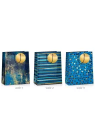 Pan Dragon Torba prezentowa Grand Deep Blue 23x18x10cm MIX