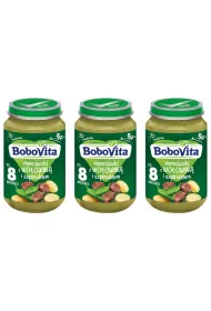 BoboVita Ziemniaczki z woowin i szpinakiem po 8 miesicu Zestaw 3 x 190 g