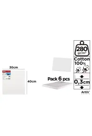 Artix Tablica malarska 30x40x0,3cm 280G/m2 (6 szt)