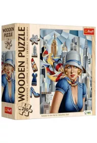 Puzzle drewniane 200 el. Lato w Miecie Trefl