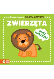 Kolorowanki z grubym obrysem. Zwierz�ta (wiek 2+)