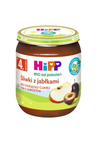 Hipp �liwki z jab�kami po 4. miesi�cu 125 g Bio