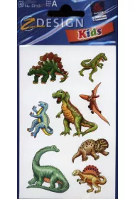 Avery Zweckform Naklejki papierowe Dinozaury