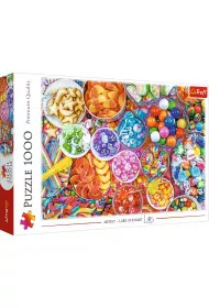 Puzzle 1000 el. Wy�mienite s�odko�ci Trefl