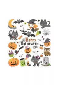Dalprint Naklejki papierowe - Halloween 32 szt.