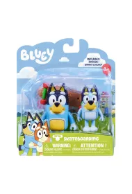 Bluey Figurki 2Pak Jazda Na Deskorolce