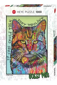 Puzzle 1000 el. Gdyby koty mog�y m�wi�, Jolly Pets Heye