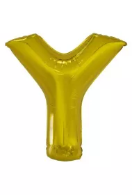Amscan Balon foliowy litera Y z�ota 76x86cm