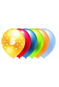 GoParty Balon metalik 5 mix kolor�w 5 szt.