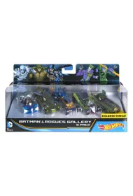 Batman & Superman- Pi�ciopak Hot Wheels * Mattel