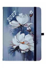 Kalendarz 2027 Jazz B6 dzienny magnolia