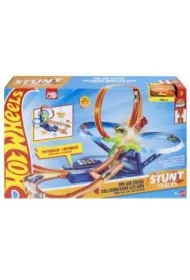 Hot Wheels Stunt Tracks Mir-Air Crash +auto 1:64