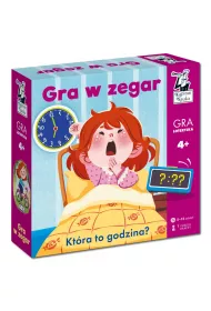 Gra w zegar. Ktra to godzina? Tik, tak, zegar do zabawy daje znak! Edgard