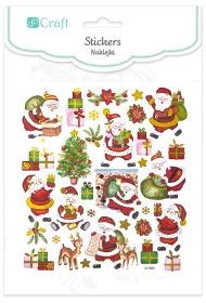Dalprint Naklejki Miko�aje metalic Bo�e Narodzenie