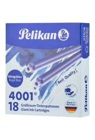 Pelikan Naboje atramentowe d�ugie niebieskie 18 szt.