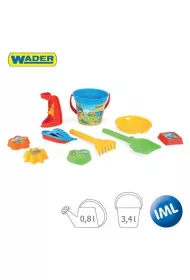 Komplet do piasku 10 element�w 2 wzory Wader