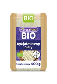NaturaVena Ry� ja�minowy bia�y bezglutenowy 500 g Bio