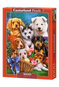 Puzzle 1000 el. Szczeni�ta Castorland