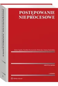 eBook Postpowanie nieprocesowe epub