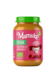 Mamuko Organiczny Obiadek Warzywa z Woowin od 6 miesica 190 g Bio