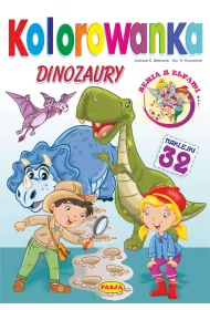Dinozaury. Kolorowanka. Seria z elfami