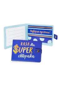 Kukartka Portfelik Kasa dla super ch�opaka