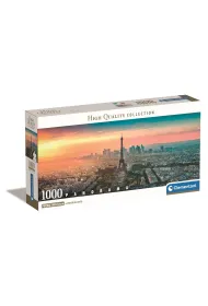 Puzzle 1000 el. Panorama - Paris Clementoni