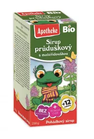 Apotheke Syrop dla dzieci z tymianku i dzikiej ry 250 g Bio