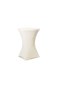 PartyDeco Pokrowiec na st� koktajlowy cappuccino 80x110cm