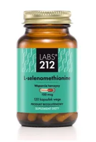 Labs212 L-Selenomethionine Selenium SeLECT - L-selenometionina Suplement diety 120 kaps.