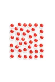 dpCraft Samoprzylepne ruchome oczka czerwone KSOC-029 8 mm