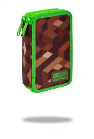 CoolPack Pirnik podwjny Jumper 2 City Jungle z wyposaeniem