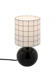 Atmosphera Lampka stoowa Timeo W kratk 25 cm