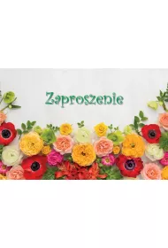 Trend Zaproszenie Uniwersalne 10 szt.