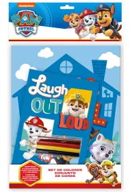Zestaw do kolorowania Paw Patrol PW19752 Cass film