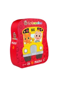 Puzzle dla dzieci w ozdobnym pude�ku Autobus Cass Film