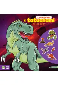 Dinozaury. Kolorowanki z tatua�ami