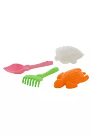 Polesie 57556 Zestaw do piasku �opatka+grabki+foremki